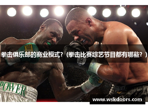 拳击俱乐部的商业模式？(拳击比赛综艺节目都有哪些？)